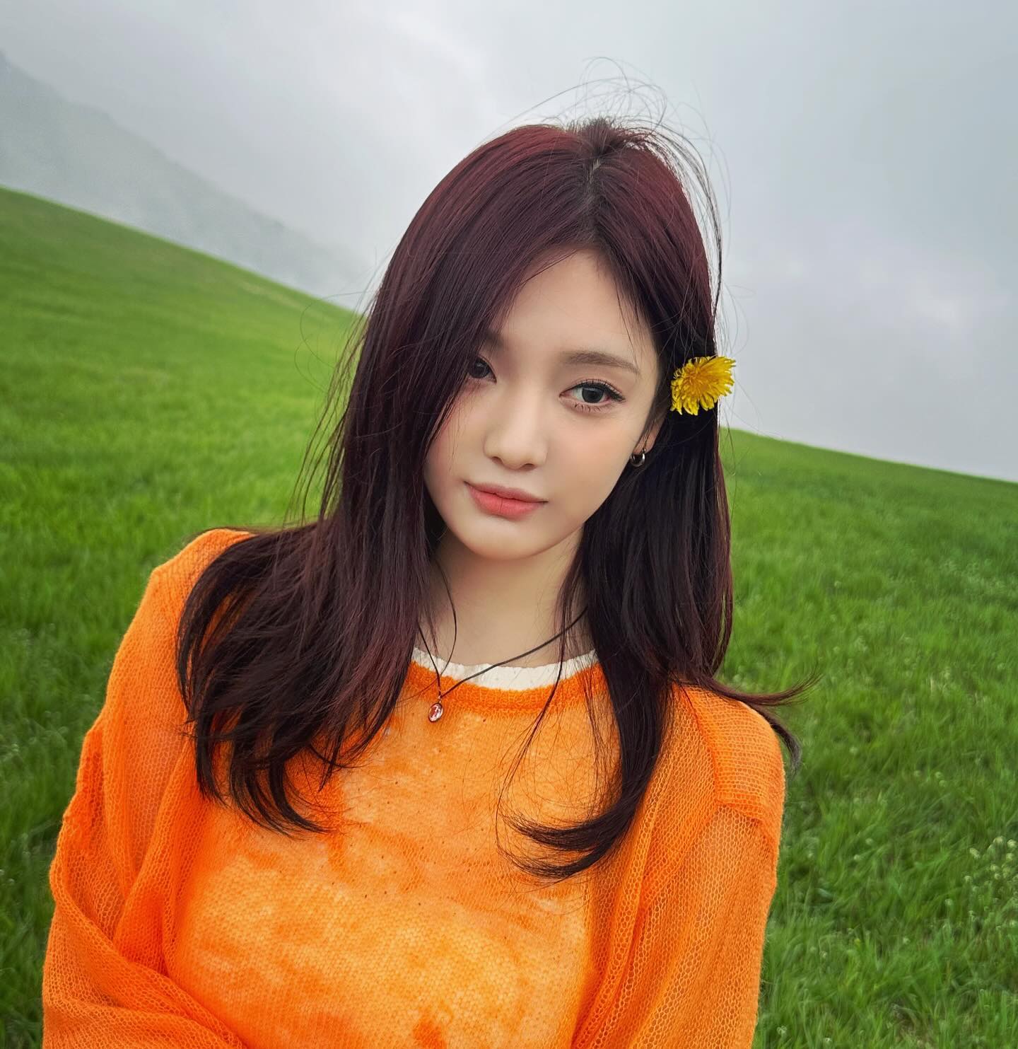 여름 살안타템☀️그물&시스루 니트 이미지5