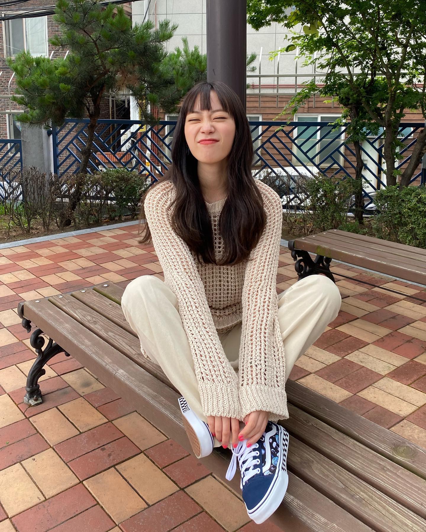 여름 살안타템☀️그물&시스루 니트 이미지