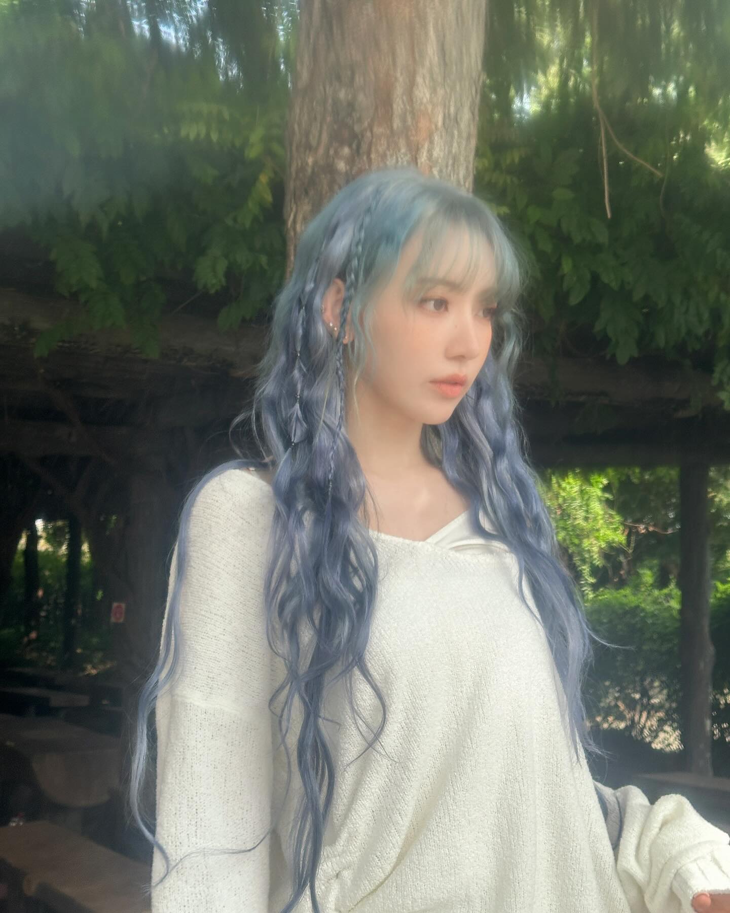 여름 살안타템☀️그물&시스루 니트 이미지7