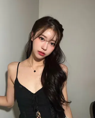 블랙 나시엔 목걸이 포인트룩🖤📿 이미지