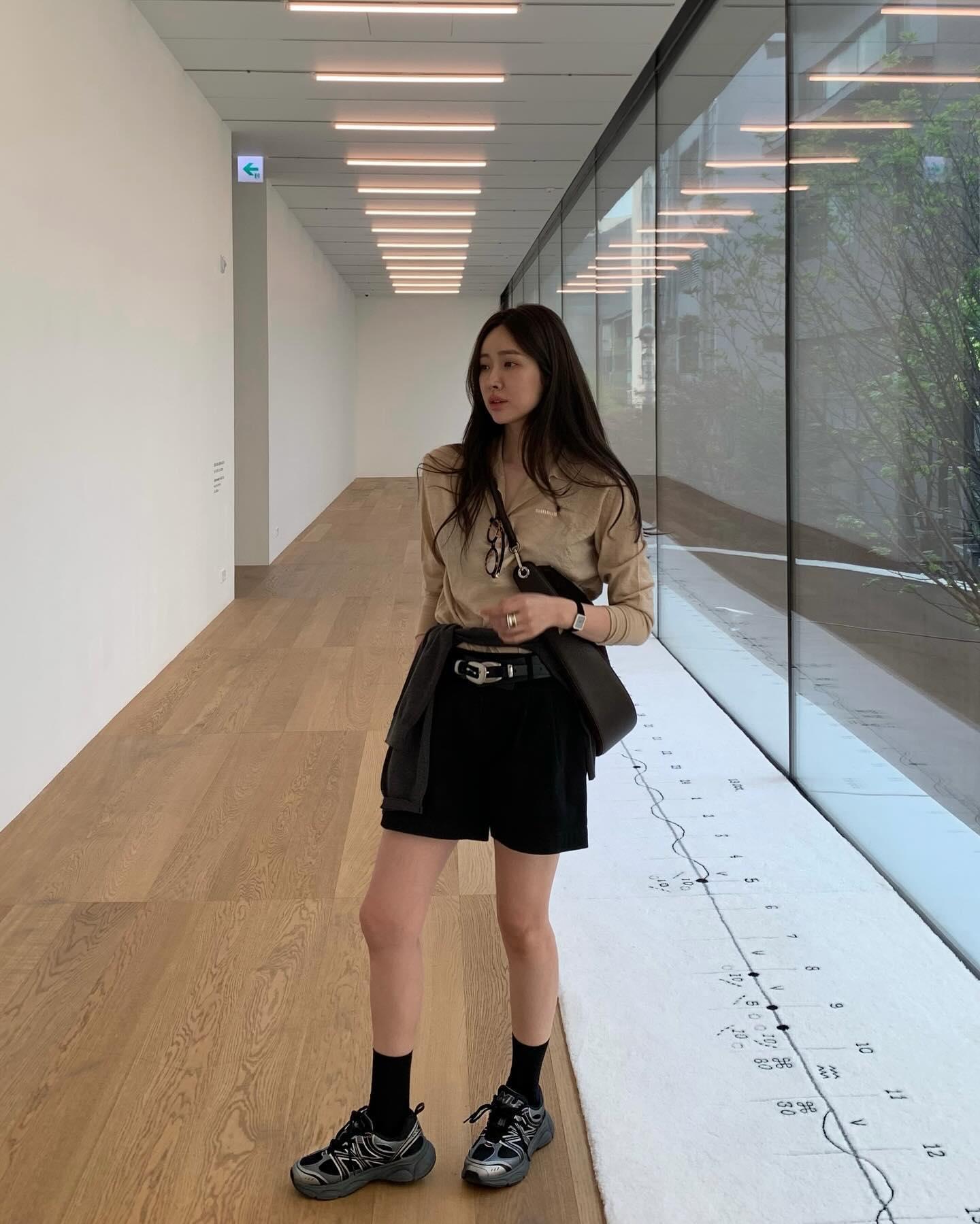 심플 출근룩 필수템🤍숏슬랙스 이미지3