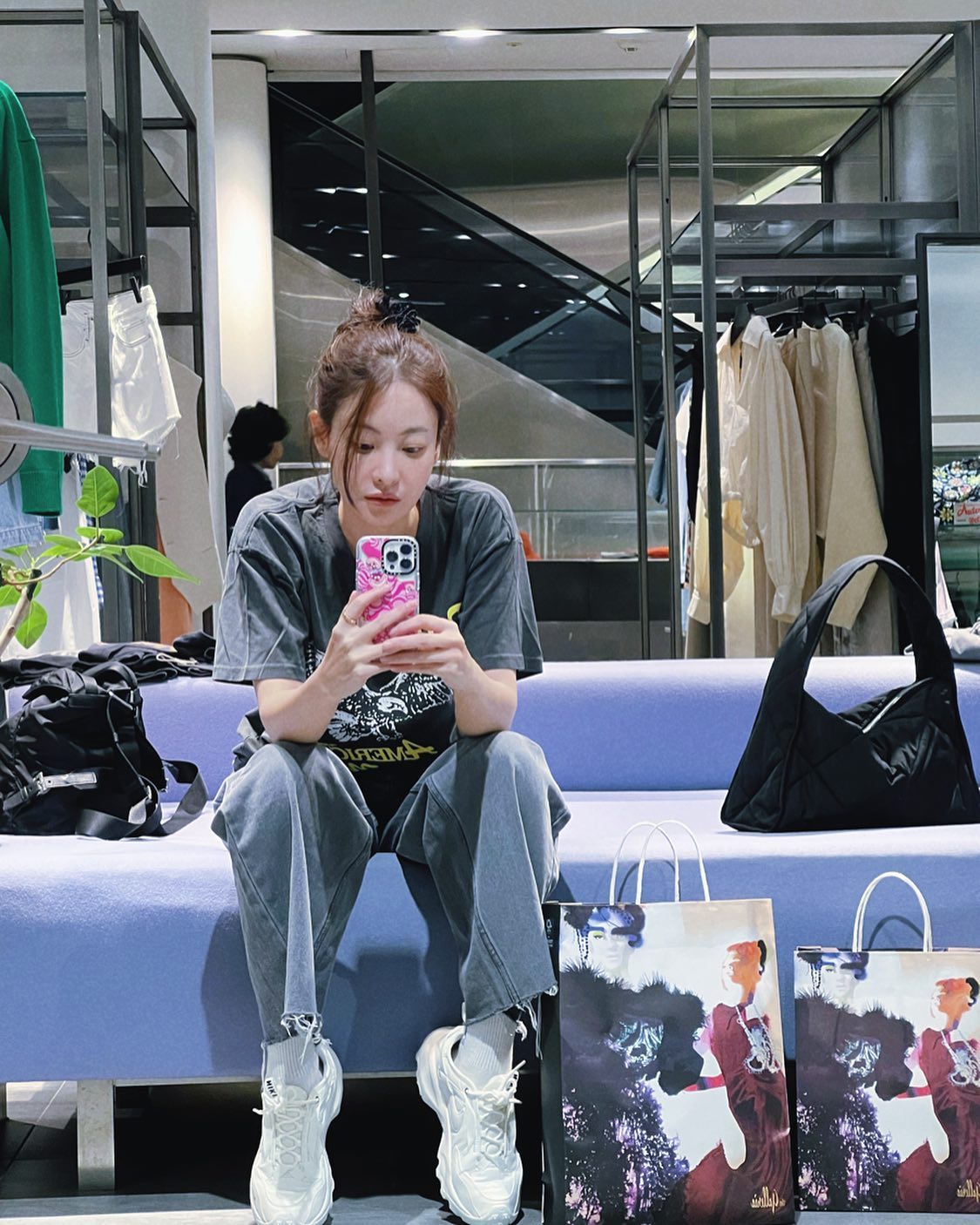 그래픽반팔 근본 컬러는@차콜☑️ 이미지7