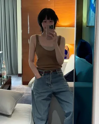 나시 레이어드로 코디력 높이기🆙 이미지
