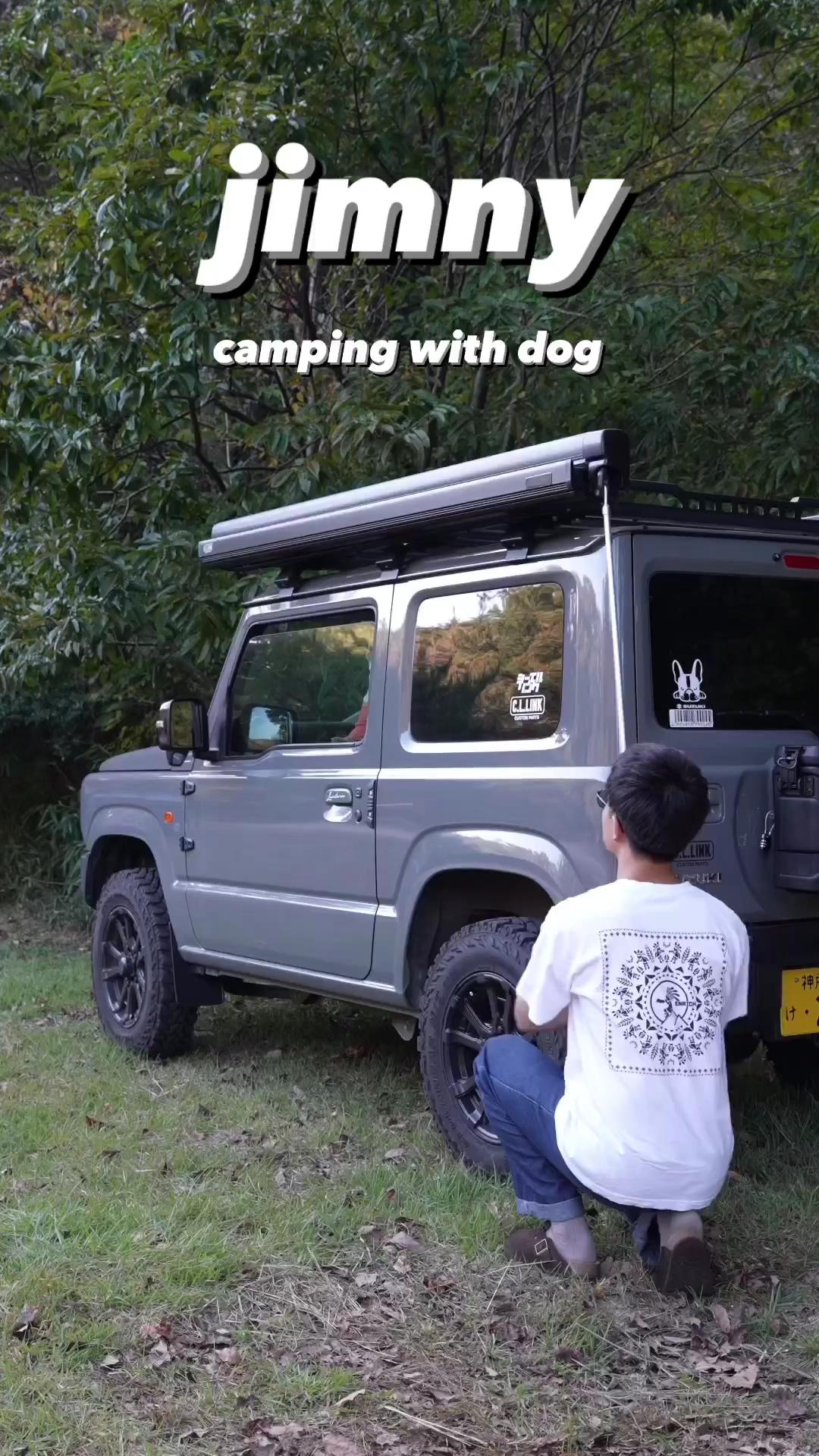 캠핑 메이트는 강아지면 충분🏕️🐾 이미지