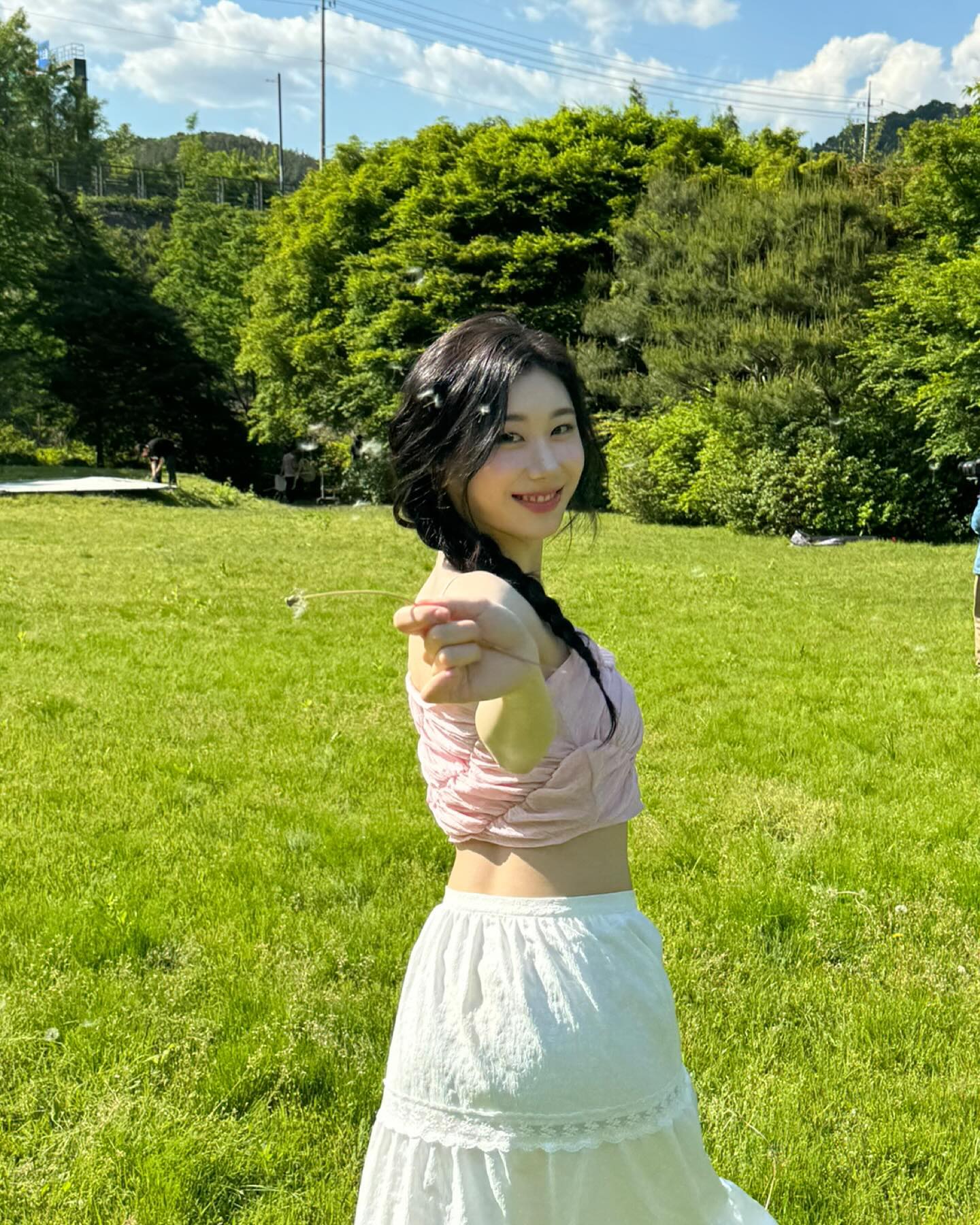 여름 러블리💘민소매&화이트 롱 이미지6
