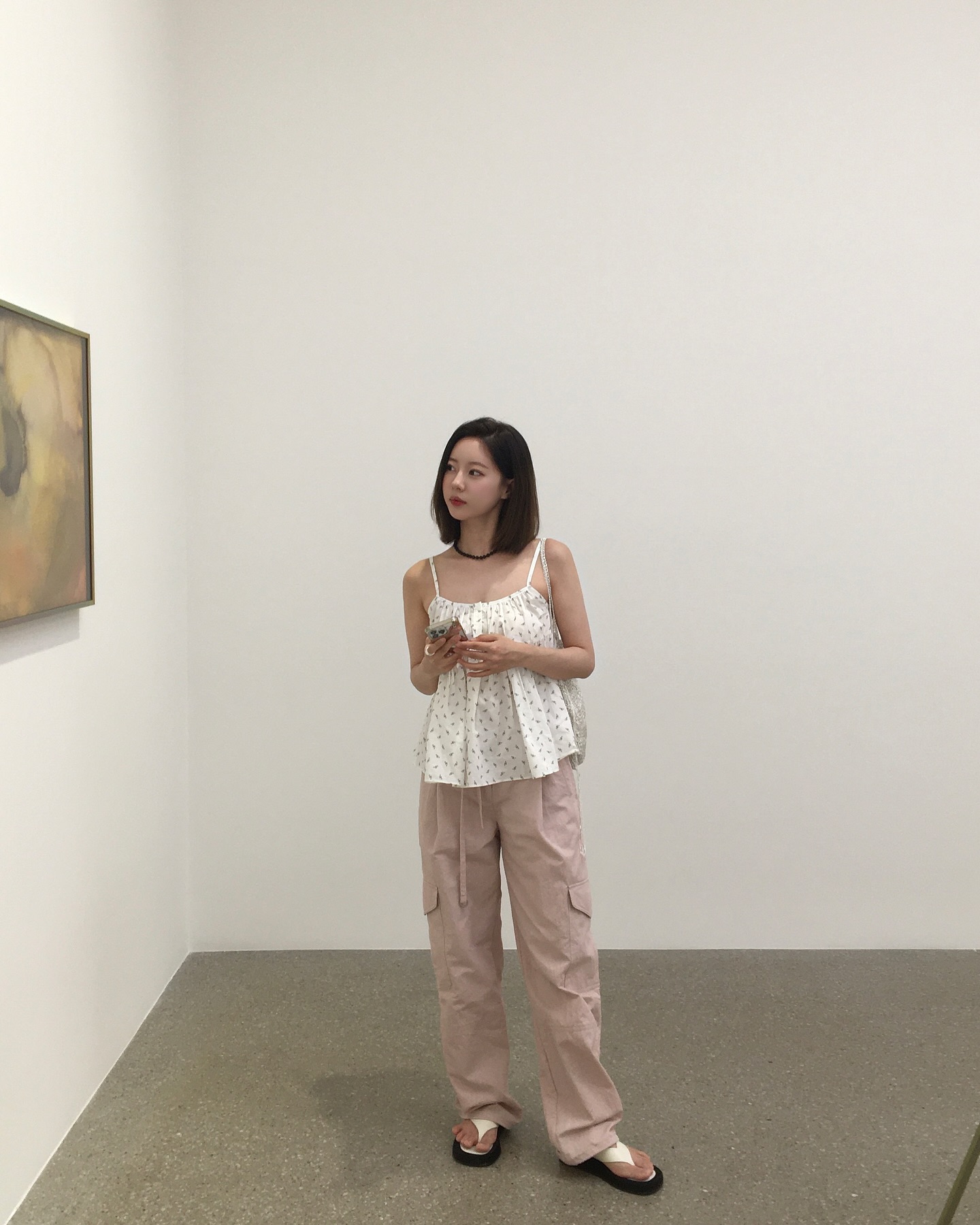 러블리한 트렌드 잔꽃무늬 민소매💐 이미지6