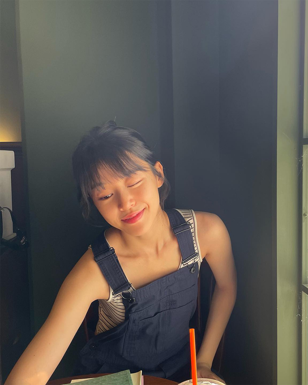 여름 캐주얼 맛🍉 민소매&오버롤 이미지