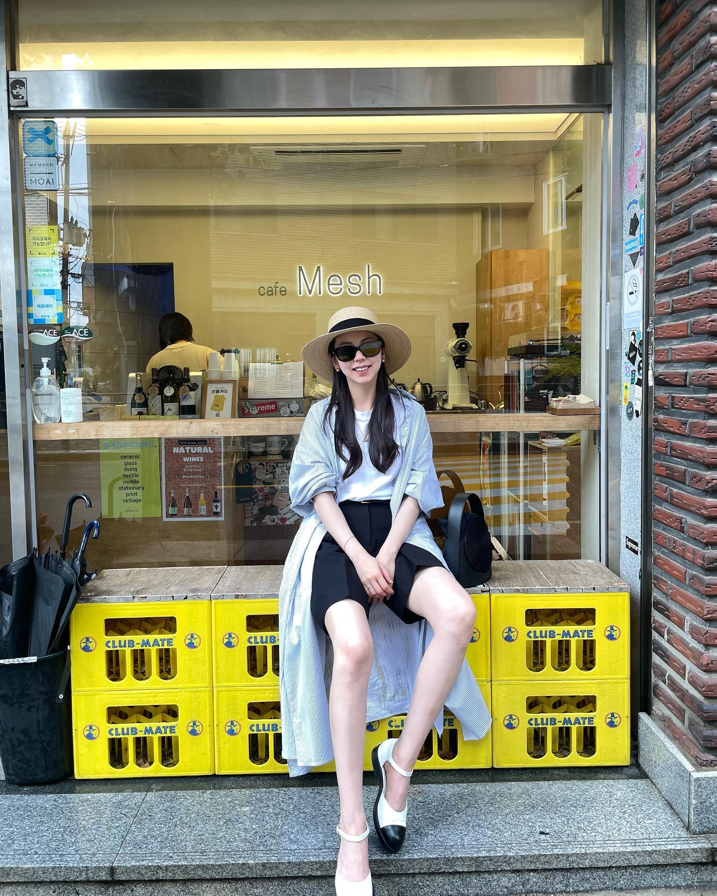 단정한 출근 무드엔 숏슬랙스🖤🤍 이미지