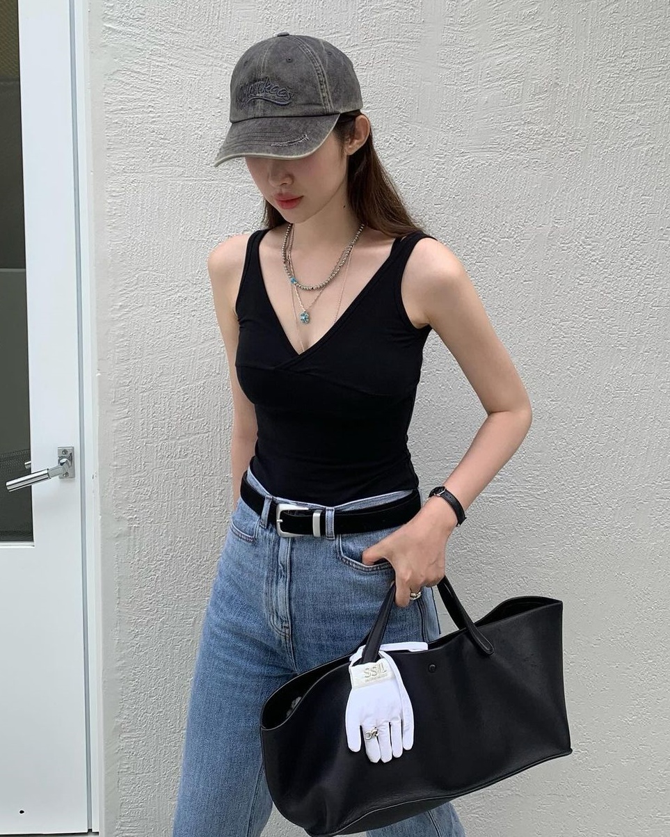 언니들 데일리템 빈티지볼캡🧢🖤 이미지