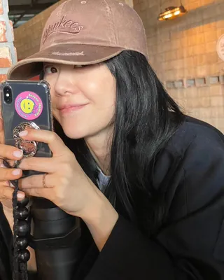 언니들 데일리템 빈티지볼캡🧢🖤 이미지