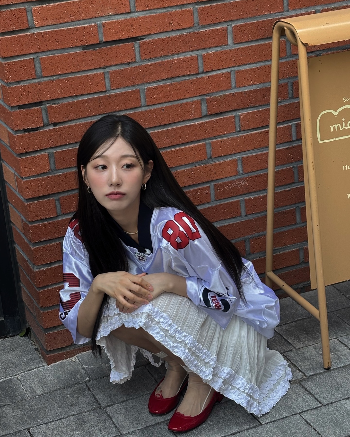 블록코어에 스커트 믹스매치⚽️🩷 이미지5