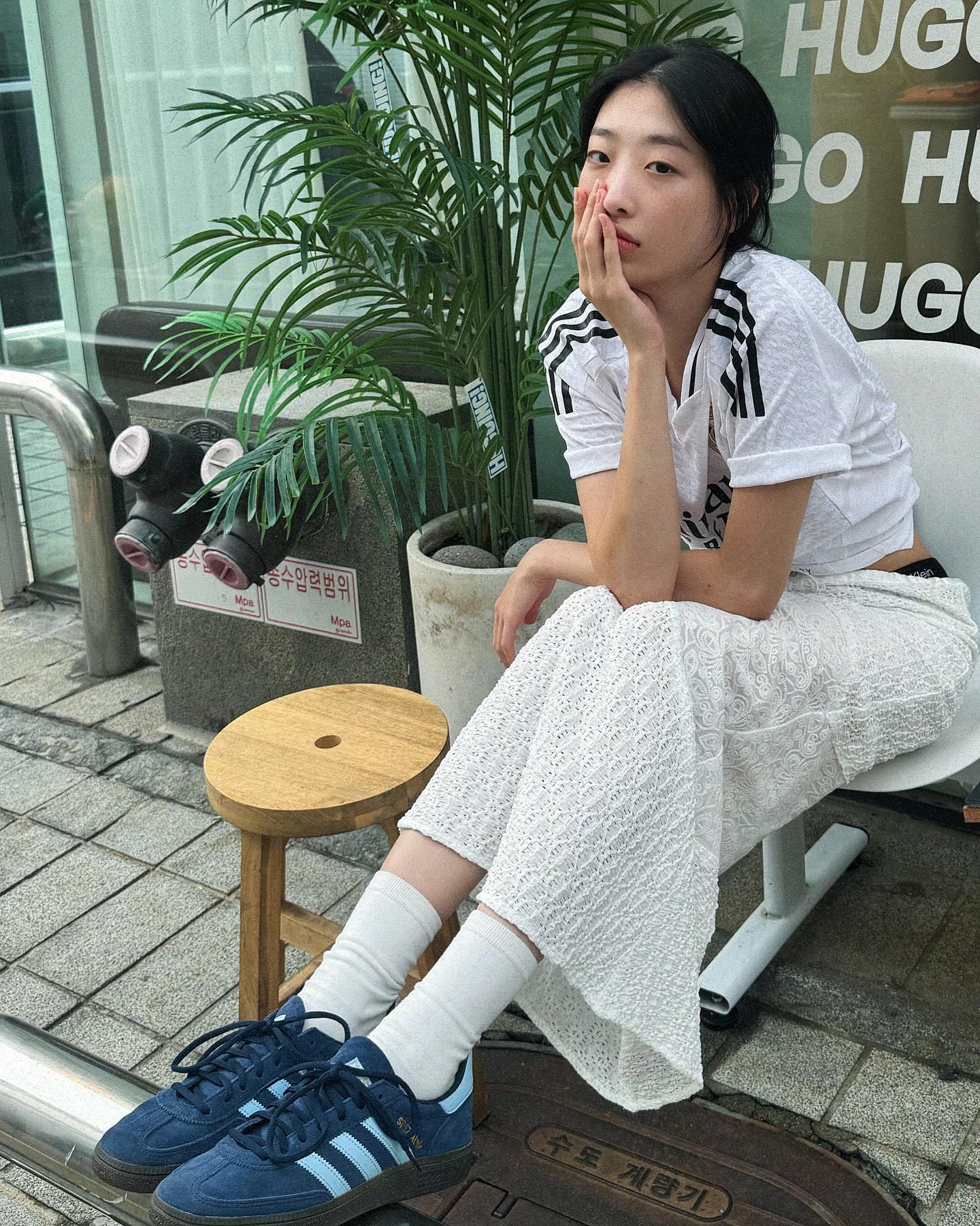 블록코어에 스커트 믹스매치⚽️🩷 이미지2