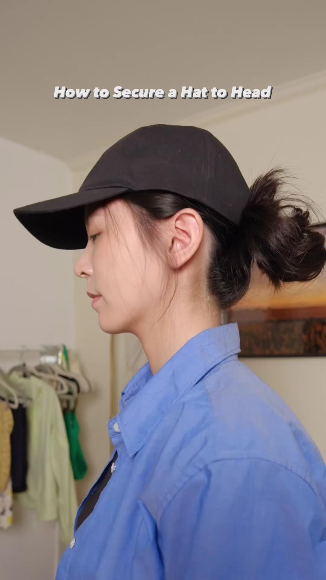 볼캡 쓸 때 풀릴 걱정 없는 로우번🧢 이미지