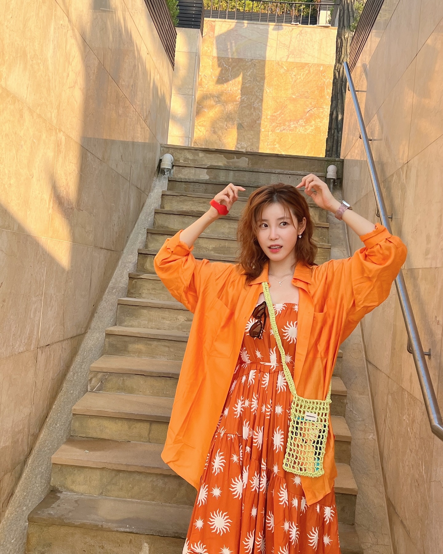 여름 휴양지룩🏝️원피스+셔츠 이미지6
