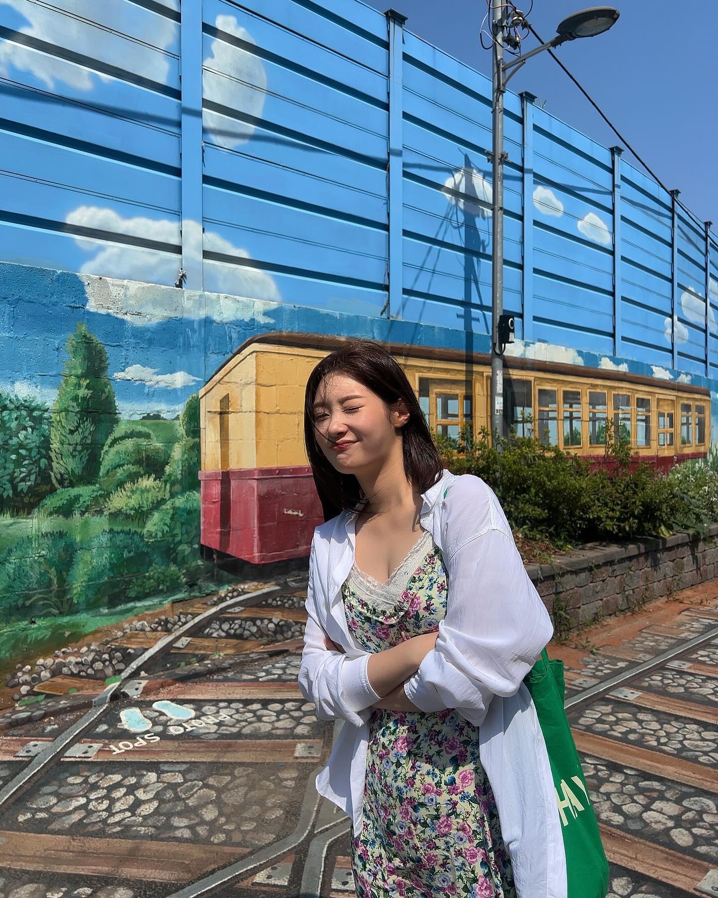 여름 휴양지룩🏝️원피스+셔츠 이미지5