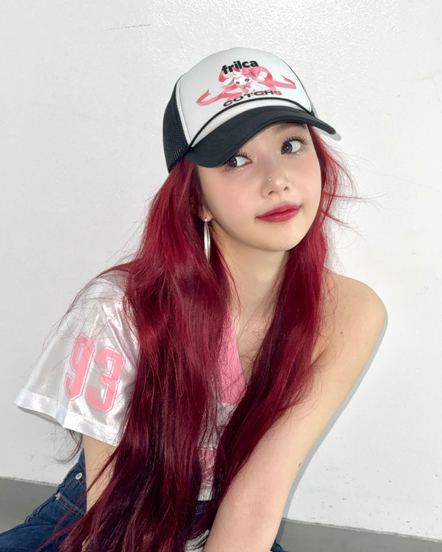 여돌들의 힙 포인트🧢❤️‍🔥메쉬볼캡 이미지5
