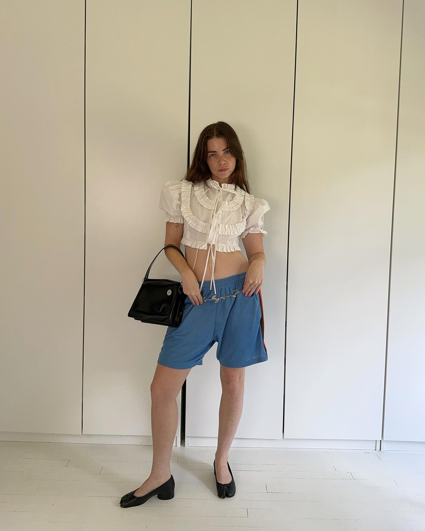 블록코어맛 롱쇼츠🏀 농구 바지 이미지3