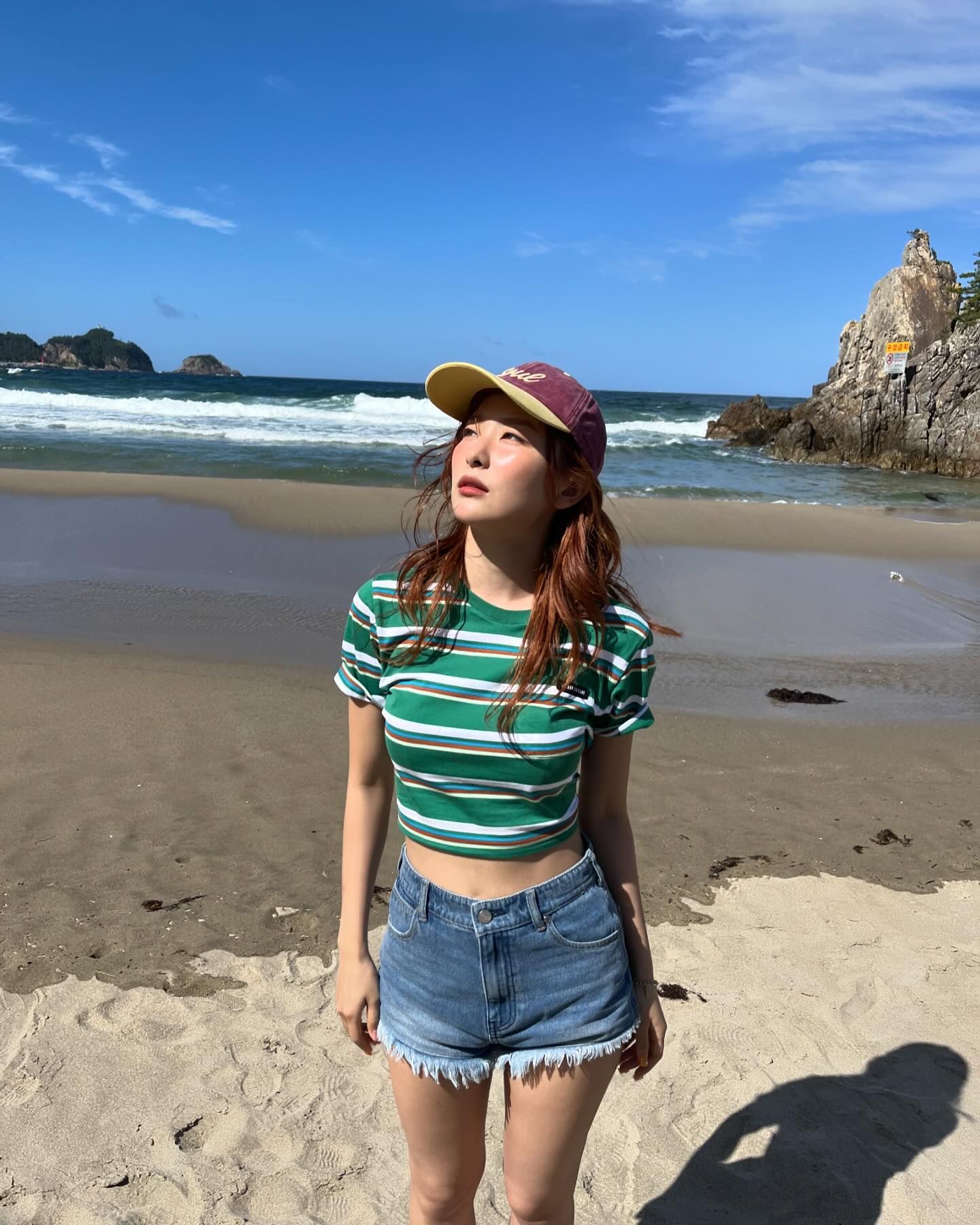 밋밋한 룩엔 스트라이프 포인트💙 이미지