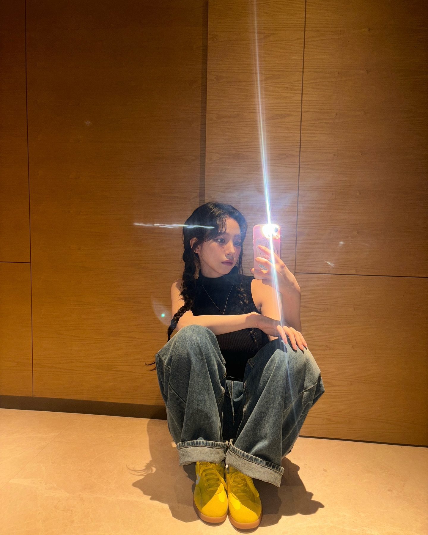 코디 포인트하기 좋은 옐로우💛 이미지
