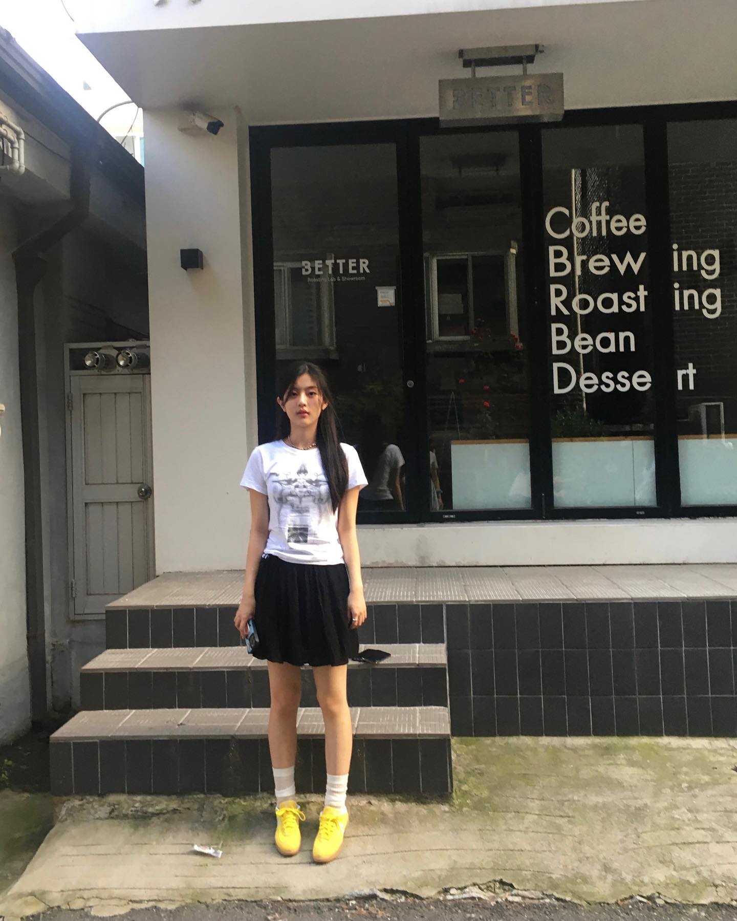 코디 포인트하기 좋은 옐로우💛 이미지"