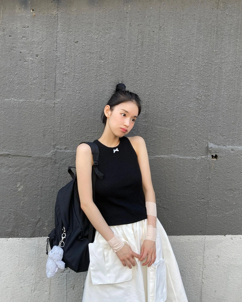 주말엔 편한 백팩 스타일링🎒🤍 이미지2