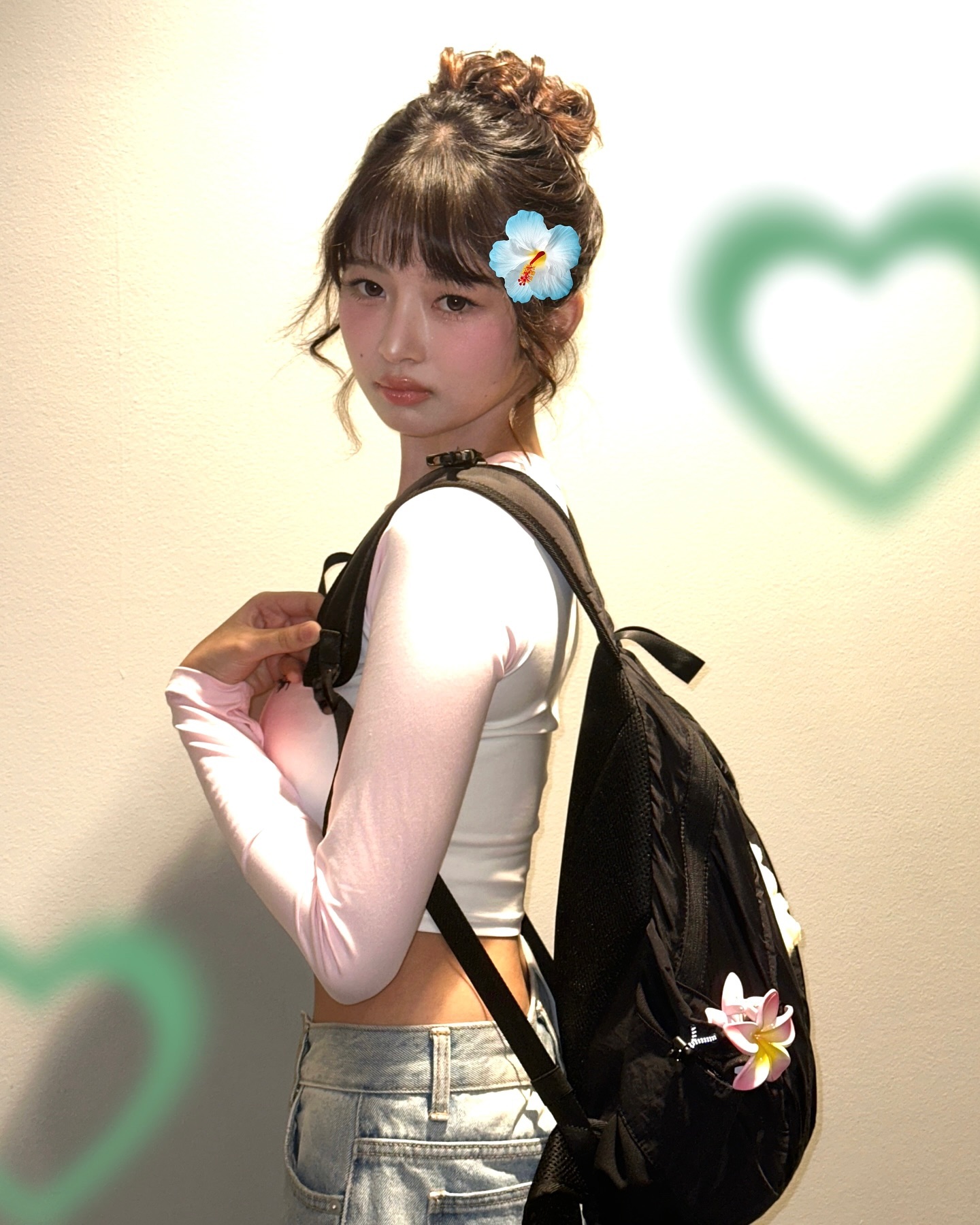 주말엔 편한 백팩 스타일링🎒🤍 이미지