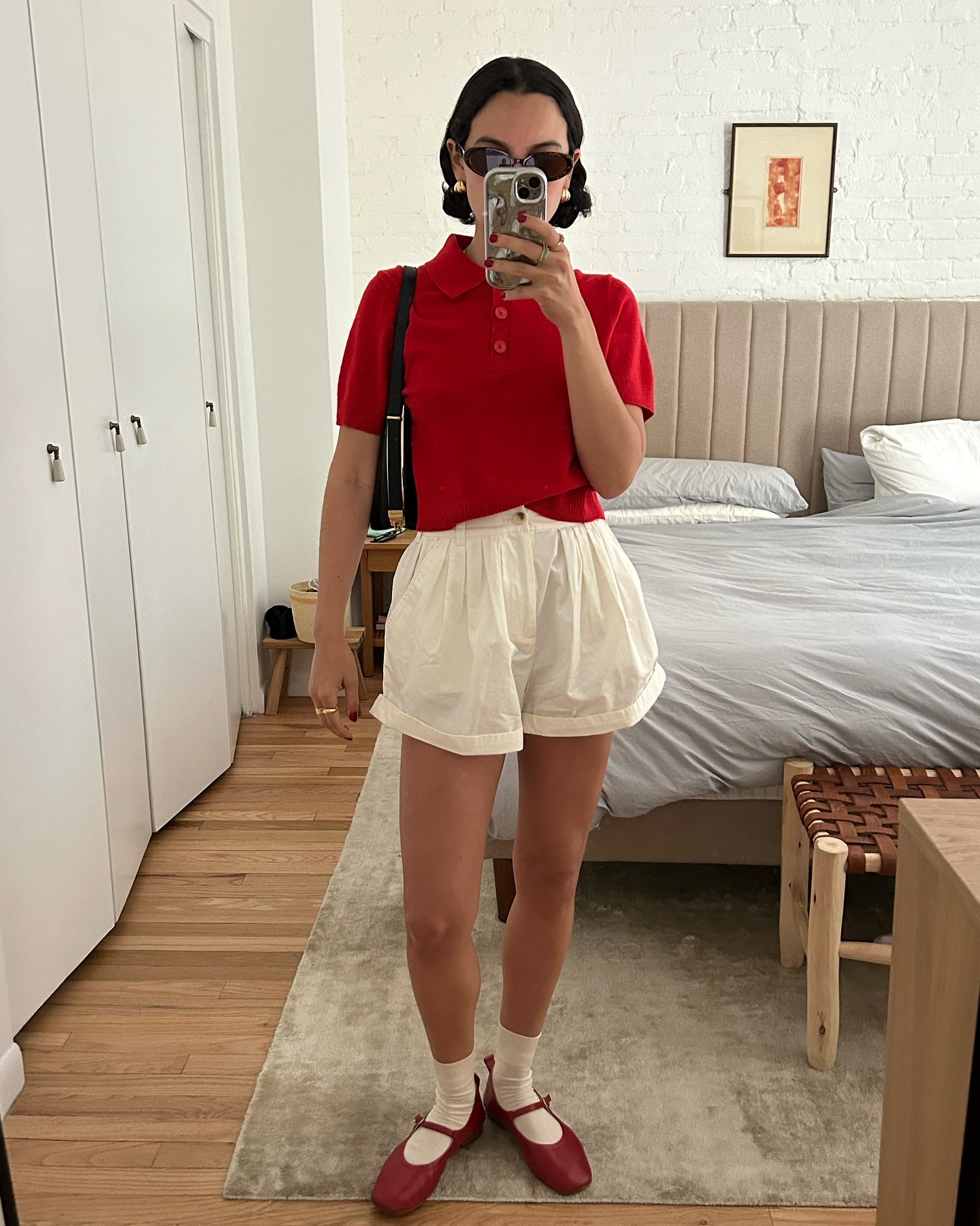 러블리 믹스매치🩰🤍플랫&양말 이미지3