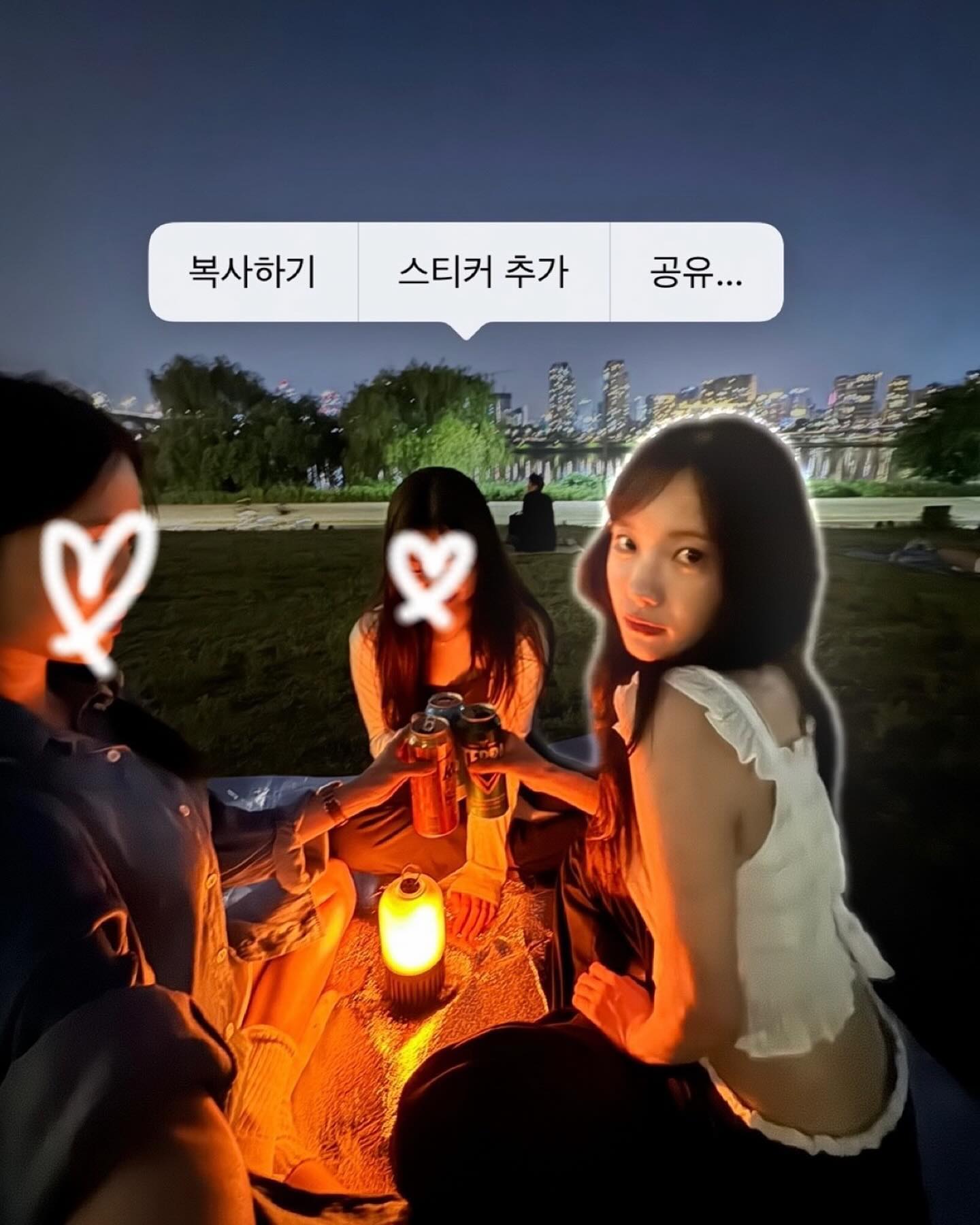 셀럽들의 셀꾸 따라하기🎀🤳🏻도전
이미지에서 인물을 꾹 눌러 복사하기 팝업과 함께 캡쳐하면 끝💥 이미지5