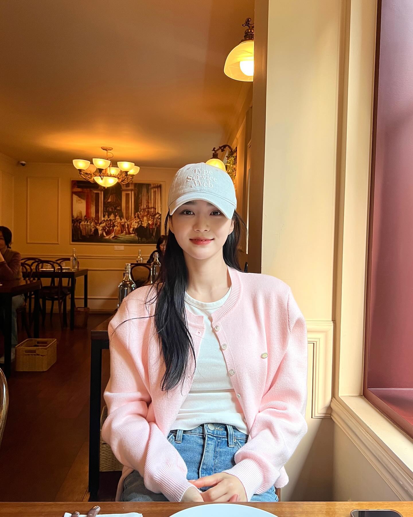 가을에 여리 무드🎀🫧핑크 가디건 이미지5