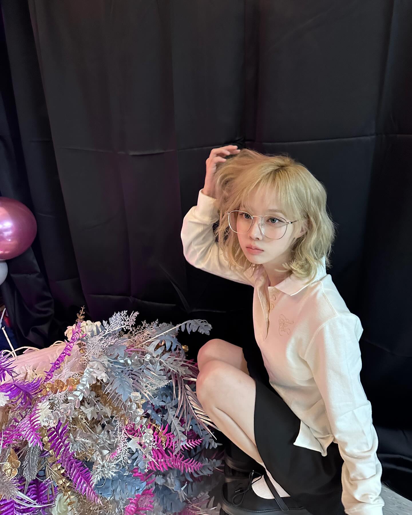 쉬운 꾸안꾸템🤓❤️셀럽 안경 코디 이미지