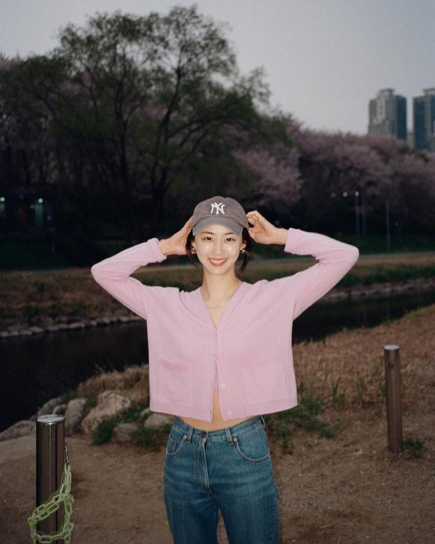 가을에 여리 무드🎀🫧핑크 가디건 이미지6