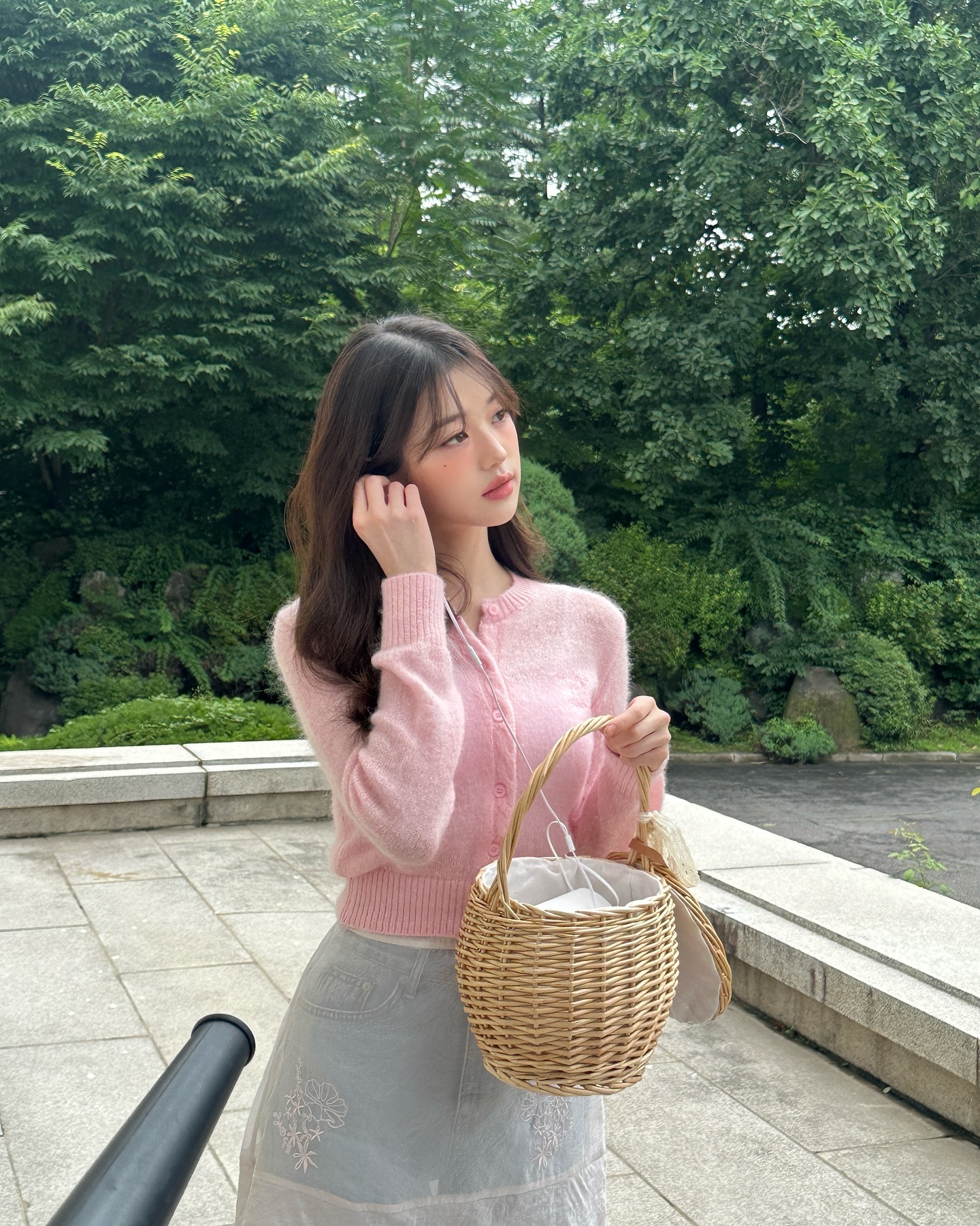 가을에 여리 무드🎀🫧핑크 가디건 이미지2