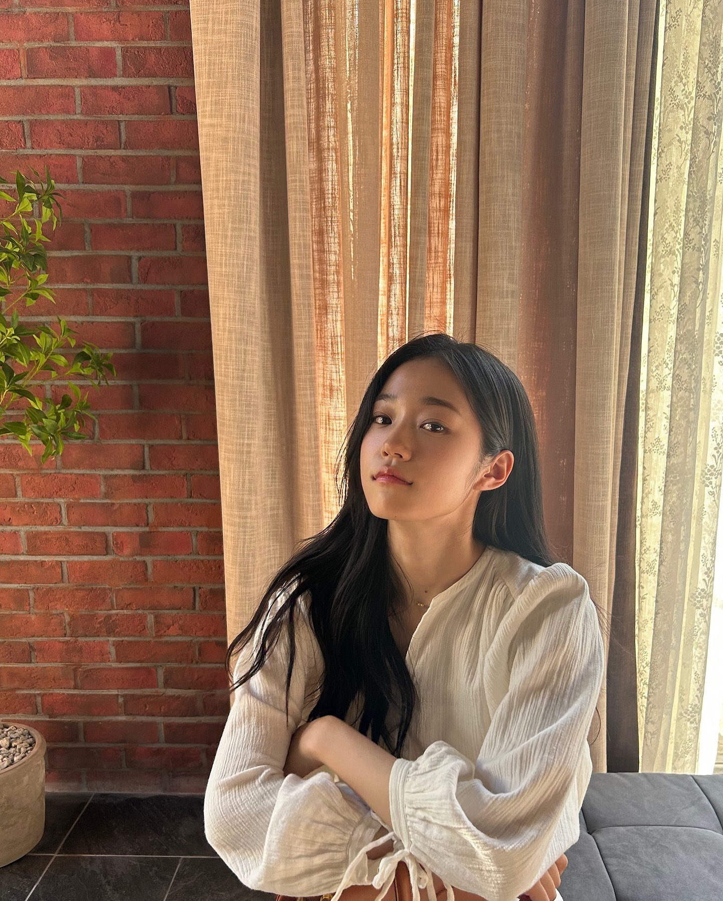 윤서언니로 보는💛🤍가을셔츠 준비 이미지