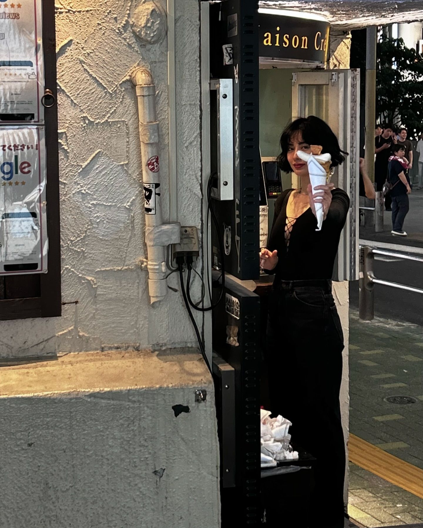 단발 나나🩶맨투맨+미니스커트 이미지7