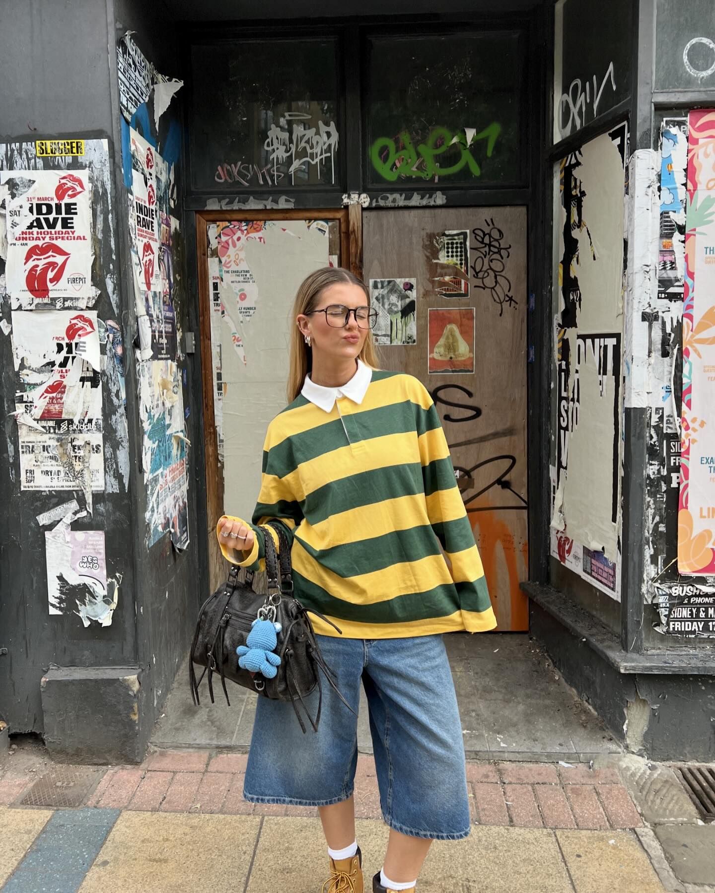 가을 트렌드템💛스트라이프 폴로셔츠 이미지