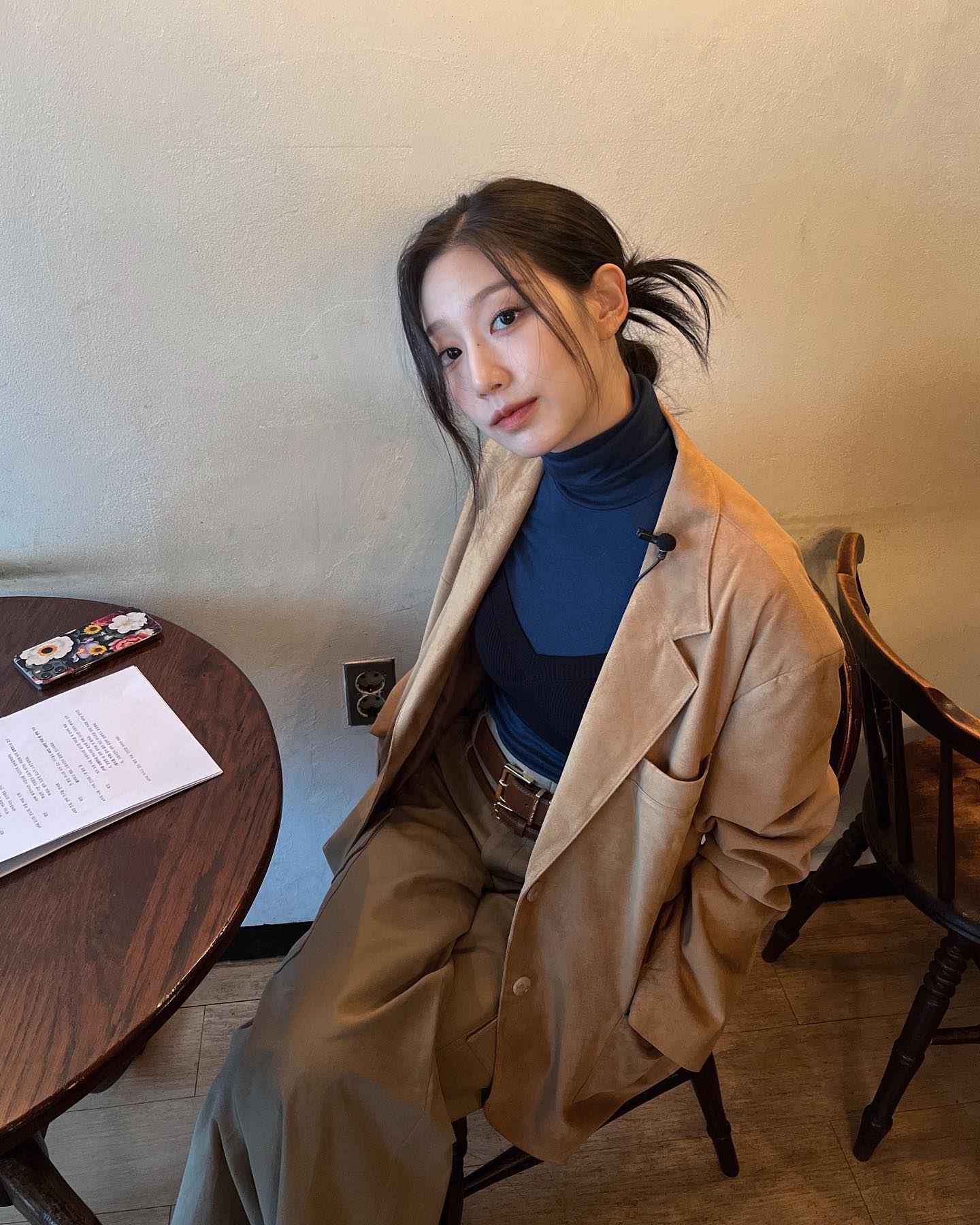 베이지&브라운 스웨이드 자켓🤎 이미지"