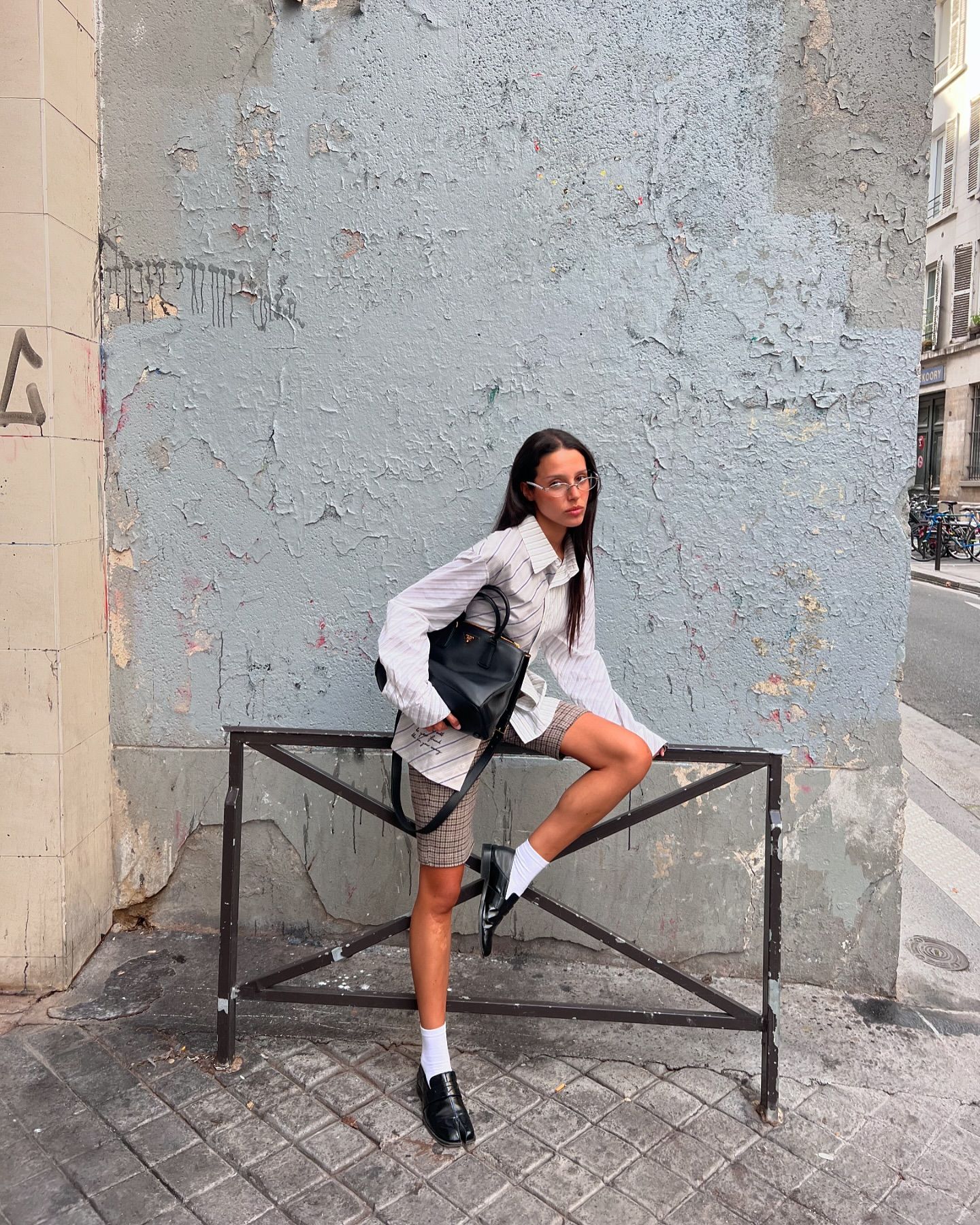 지금하세요🖤🤍로퍼 + 흰양말 이미지3