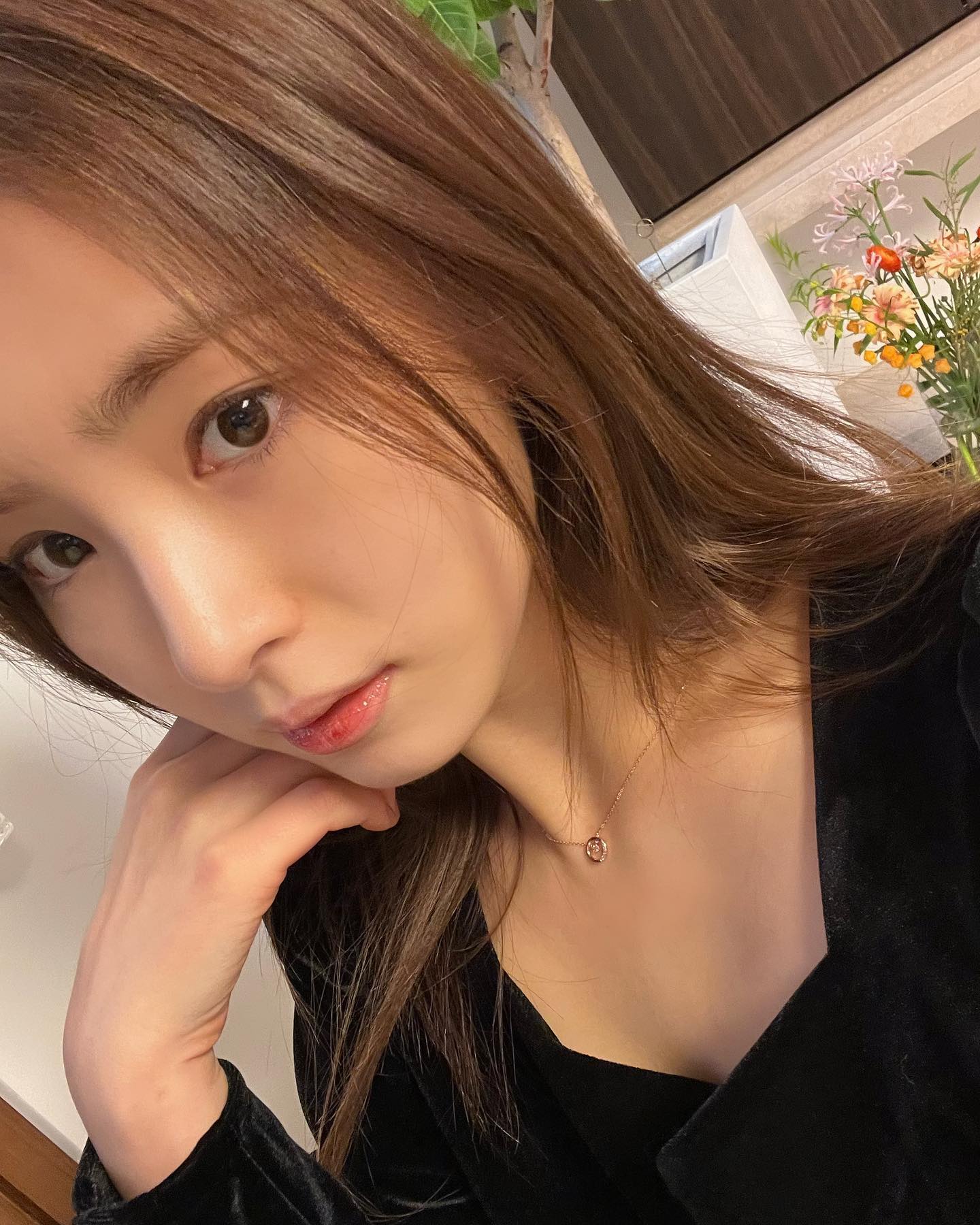 가을에는 갈색머리가 끌려🍂🤎 이미지1