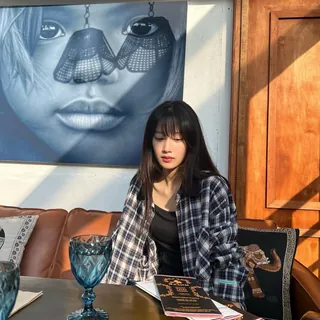 가을에도 체크셔츠 유행은 쭉🚦💙 이미지