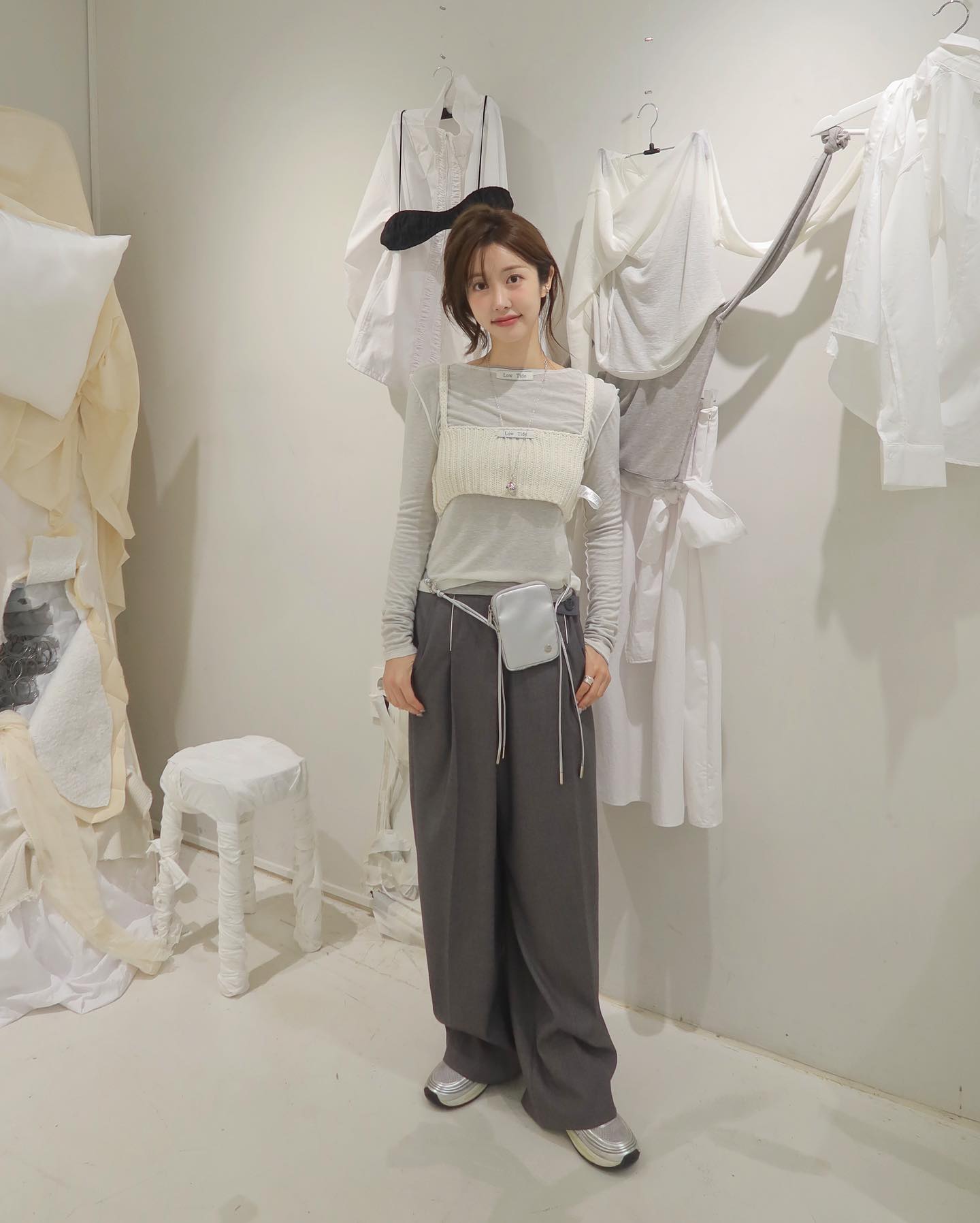 무지티에 탑 레이어드 더하기🤍 이미지6