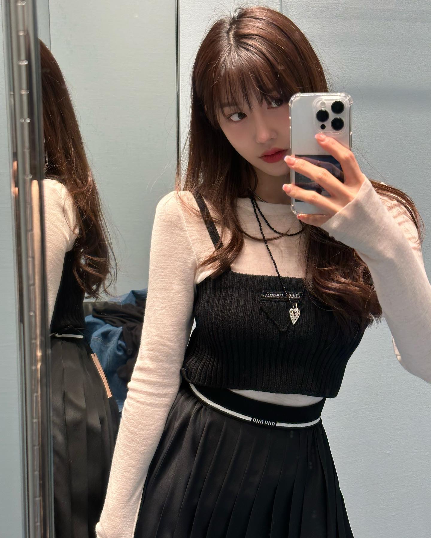 무지티에 탑 레이어드 더하기🤍 이미지