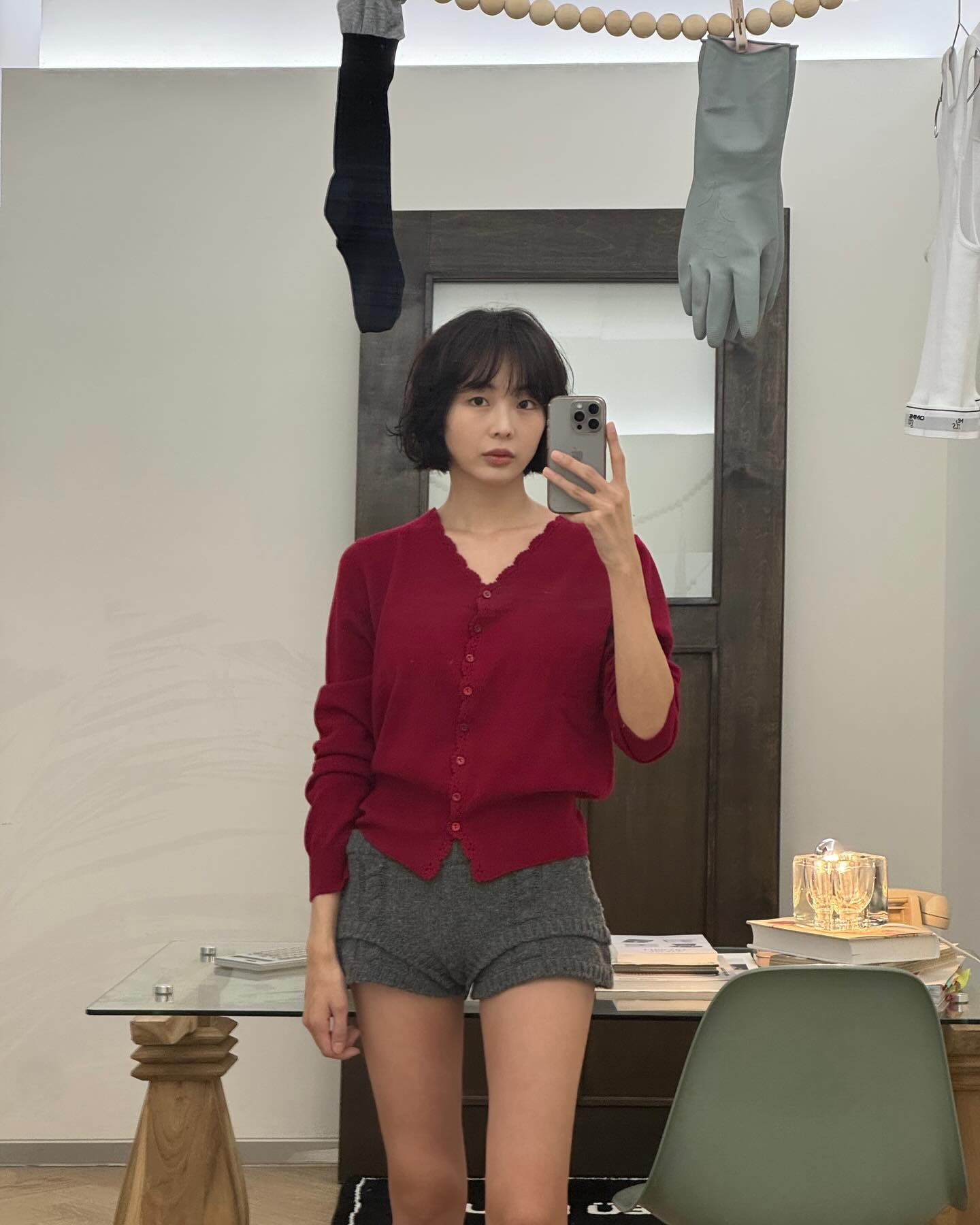 가을을 물들일🍁❤️레드 스타일링 이미지
