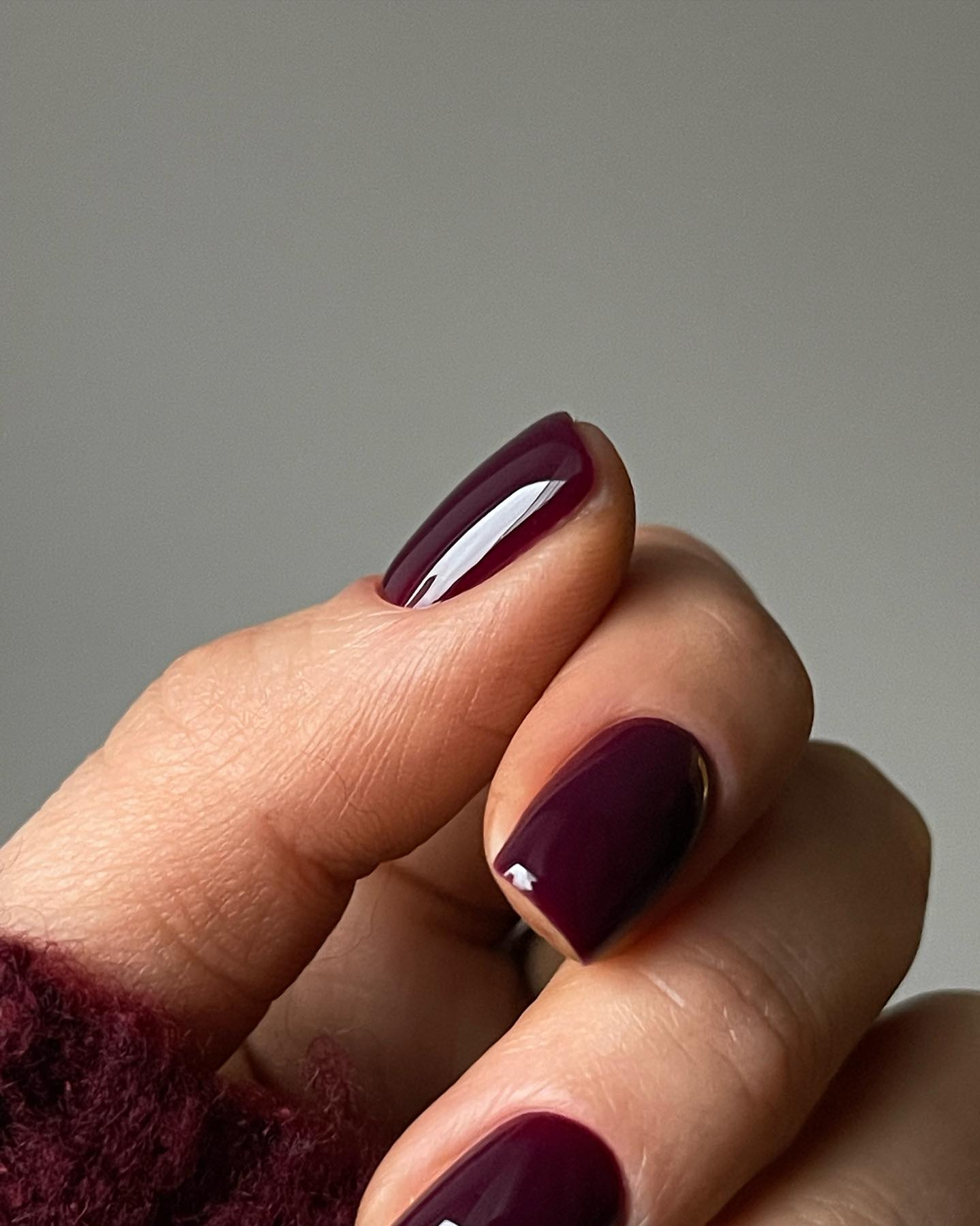 손톱까지 드뮤어-하게🤎차분한 가을 원톤 네일💅🏻🍁 이미지