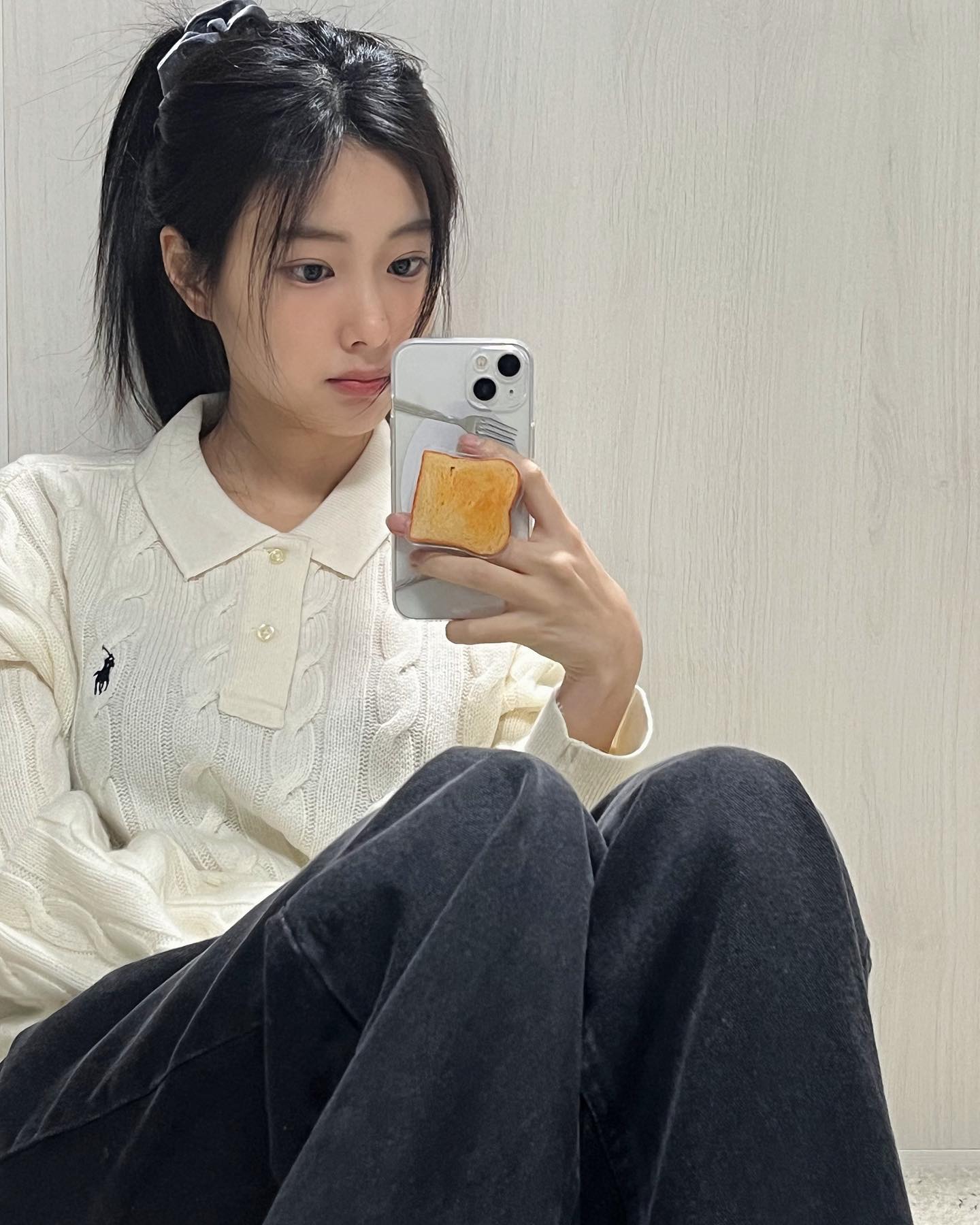 만년 클래식템 폴로 케이블니트🤍 이미지2