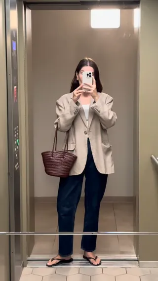 지금 딱 참고하기 좋은 간절기룩5🤎 이미지