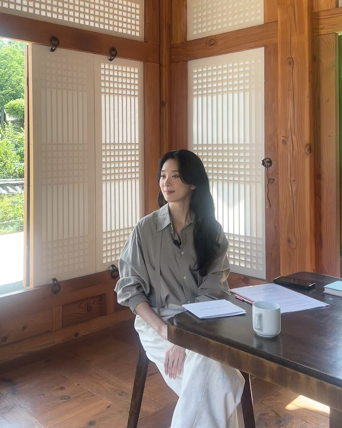 어떤 룩이든 만능🤍화이트팬츠🫧 이미지