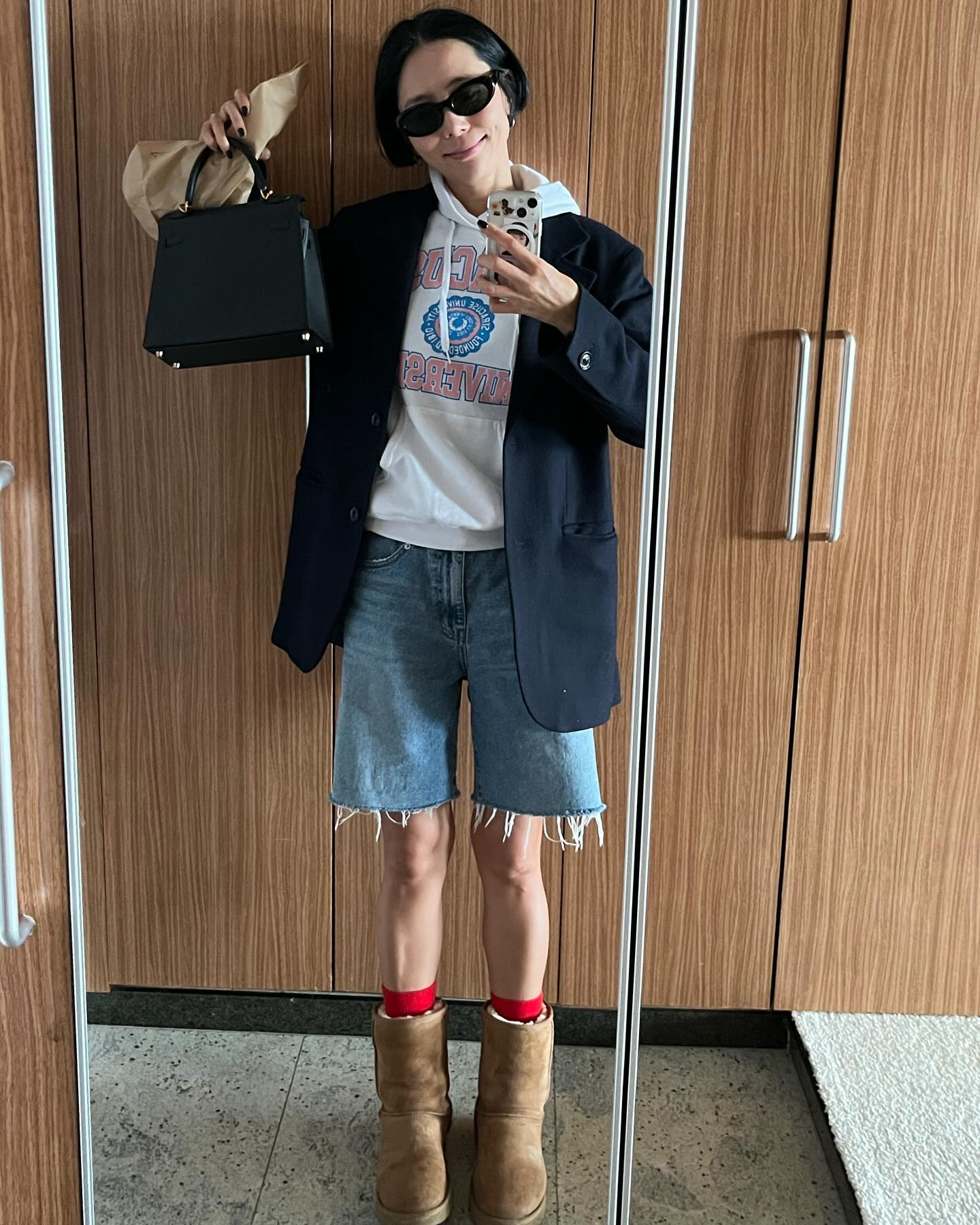매년 입는 블랙자켓엔 데님🖤👖 이미지