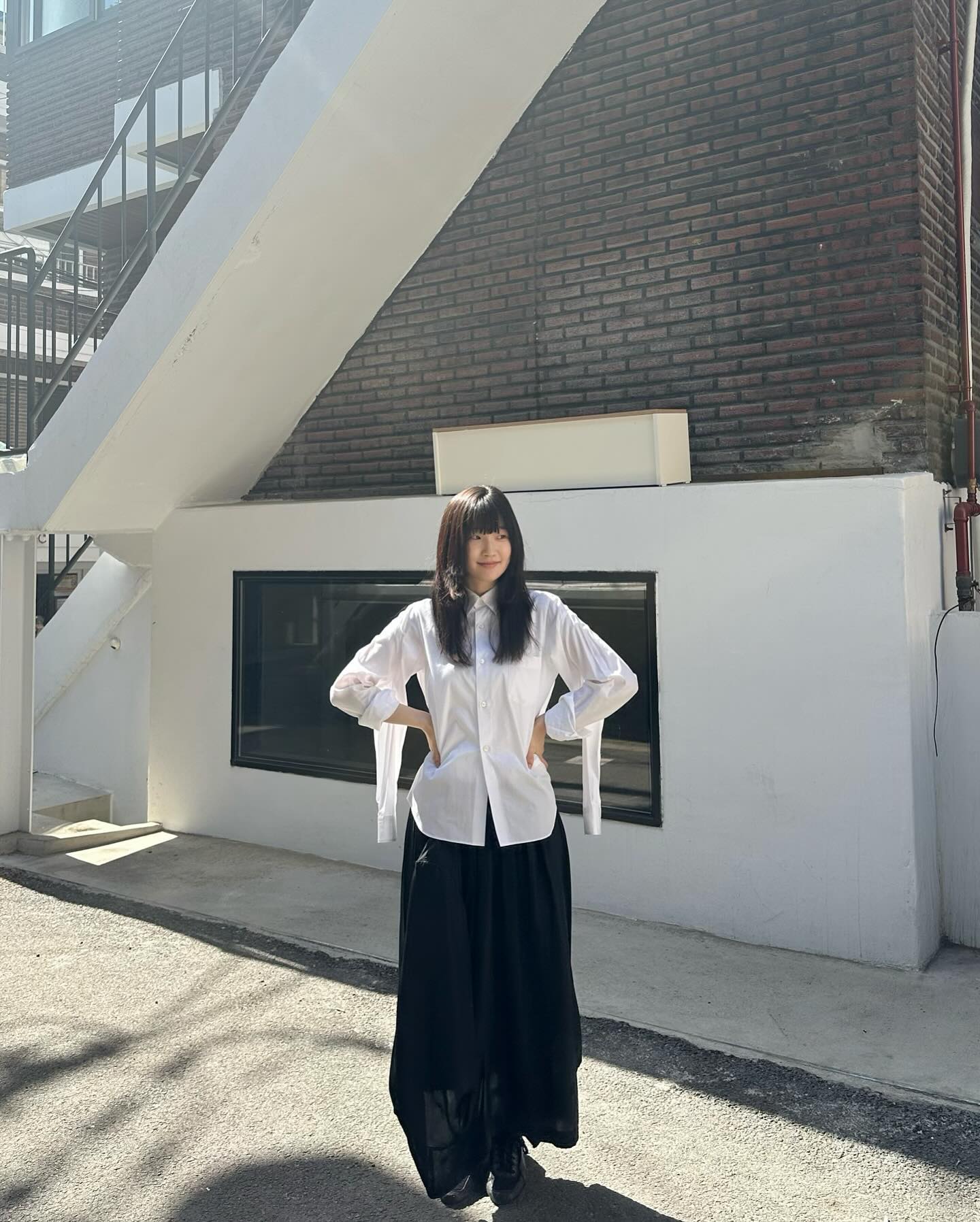 가을 꿀조합 코디🍯셔츠+스커트 이미지4