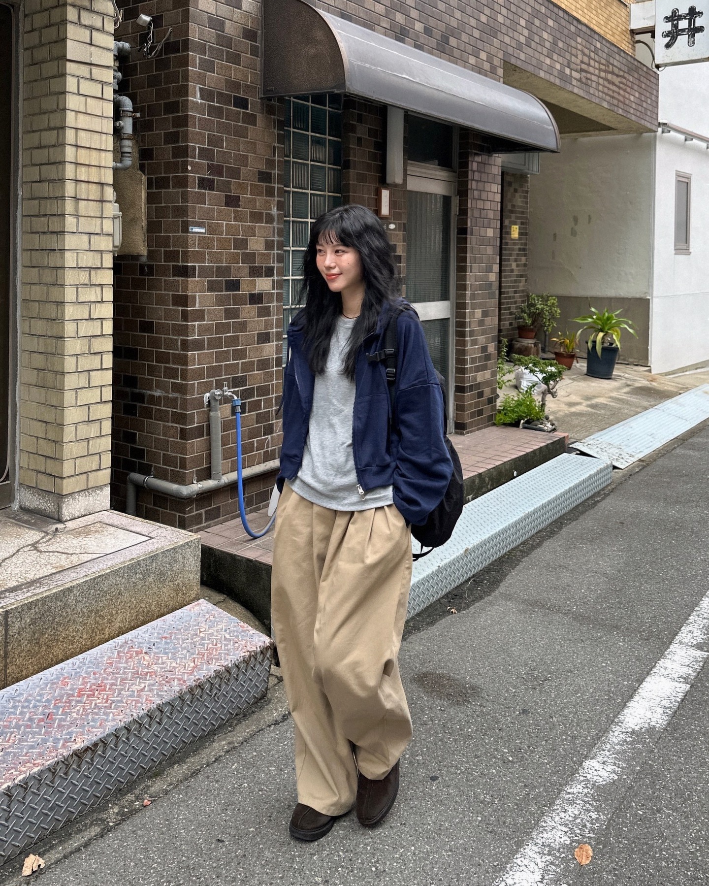가을엔 베이지팬츠 입어야지🍂 이미지4
