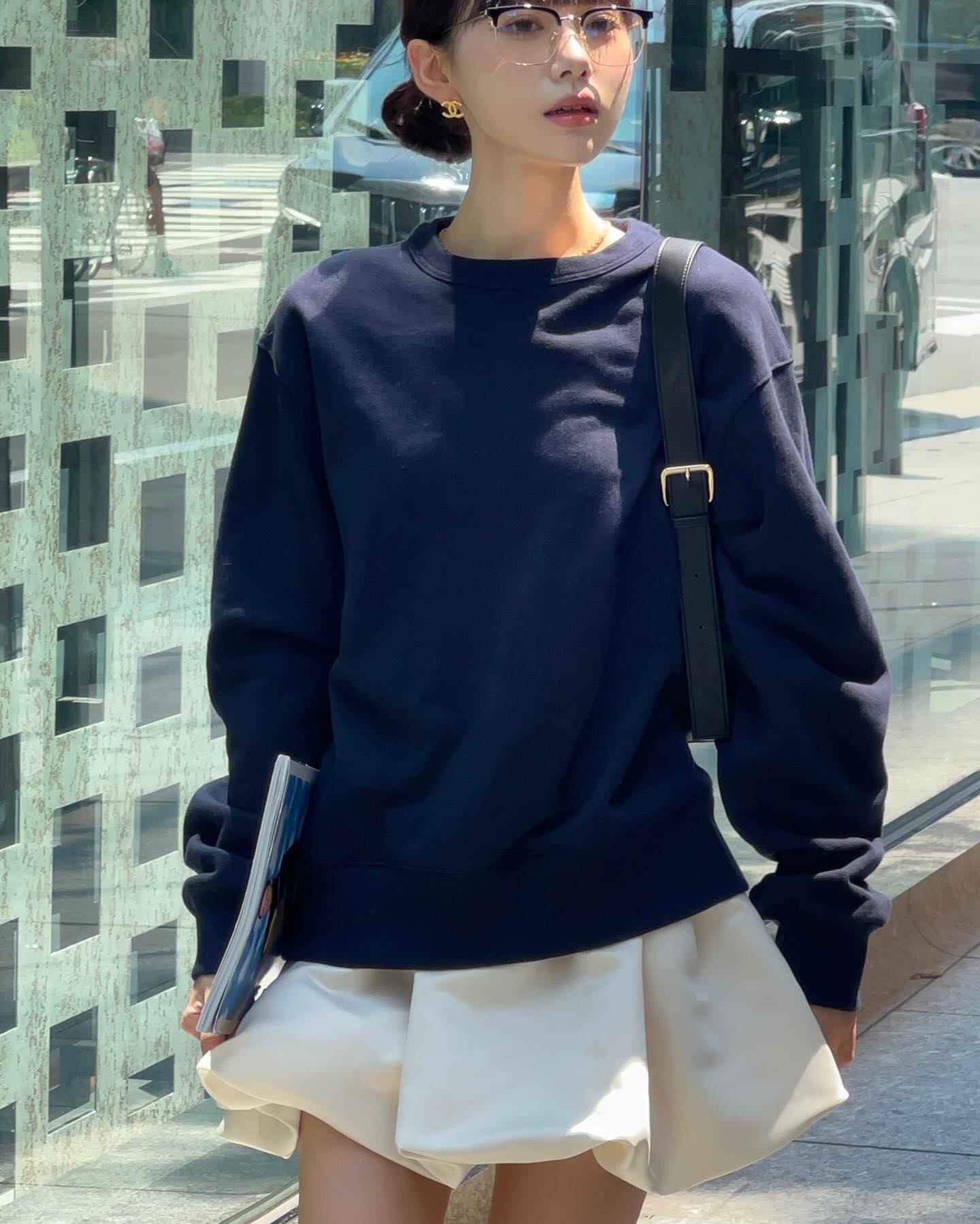 가을 맞춤 네이비 맨투맨💙🙆🏻♀️ 이미지7